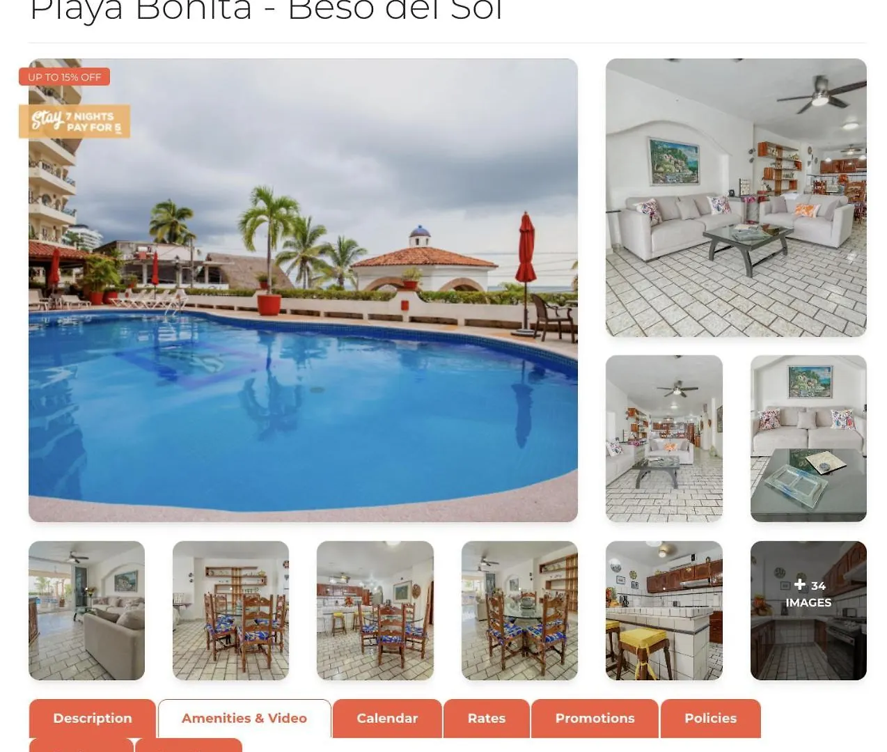 Playa Bonita Unit Beso Del Sol 101 Aparthotel Puerto Vallarta